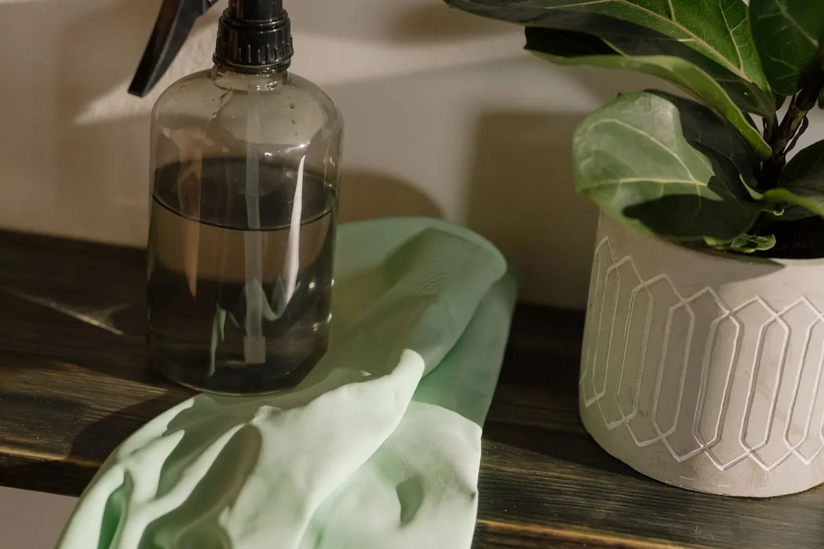 Biohazard cleanup technician in protective equipment, Greenpoint, New York, NY